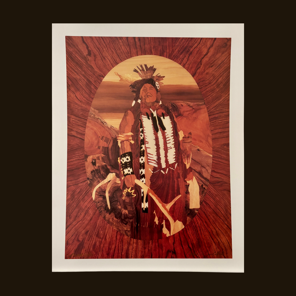 Ute-front-neldon-bullock-marquetry-art-print